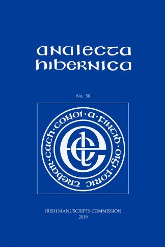 cover for issue no. 50 of IMC serial publication Analecta Hibernica