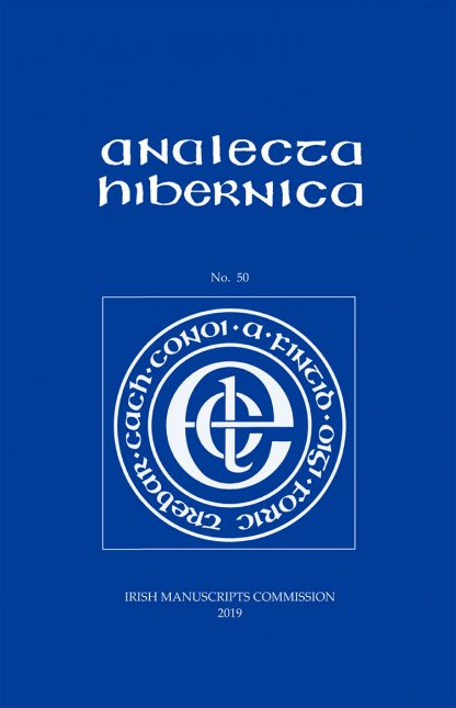 cover for issue no. 50 of IMC serial publication Analecta Hibernica