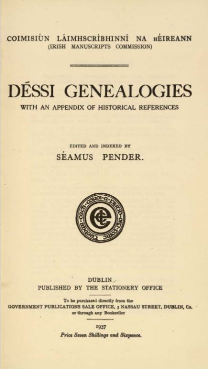 Dessi Genealogies
