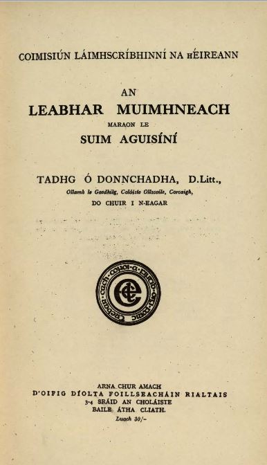 Leabhar Muimhneach